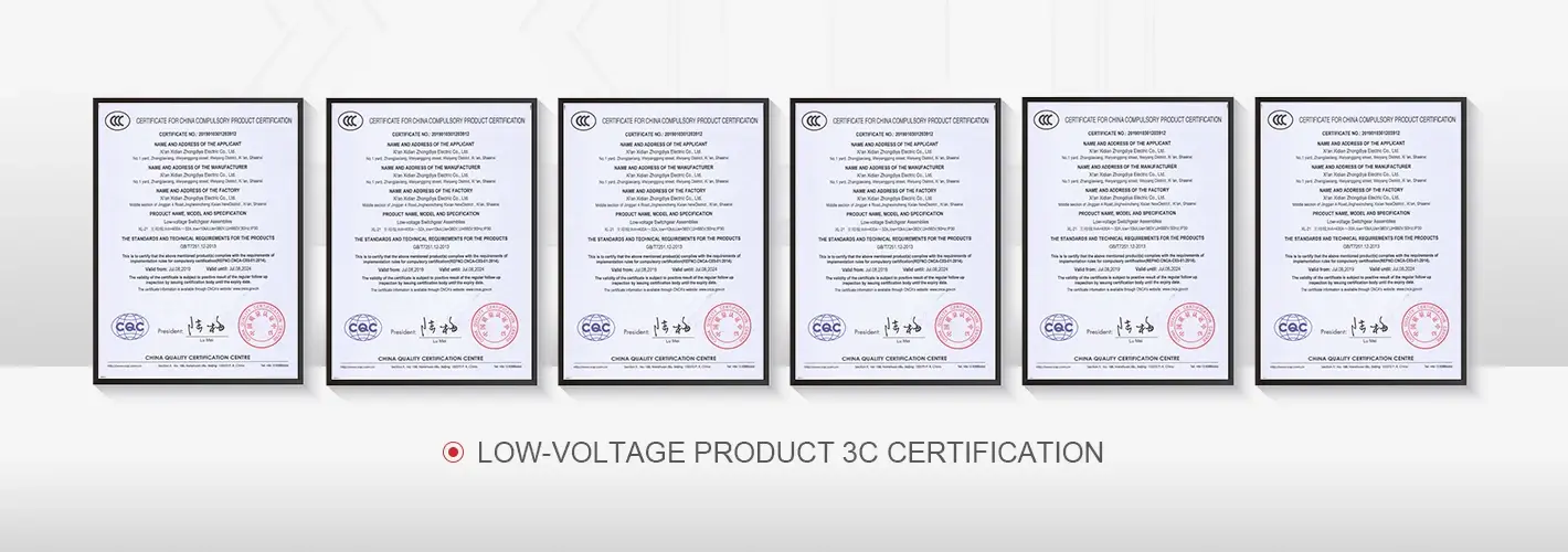Certificates