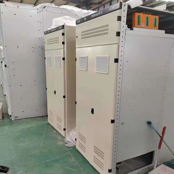 Indoor capacitor bank