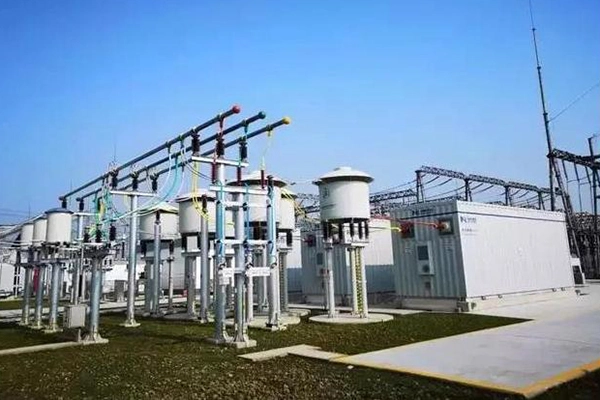 Outdoor capacitor bank Outdoor capacitor bank