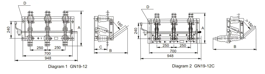 high voltage disconnect switch high voltage disconnect switch