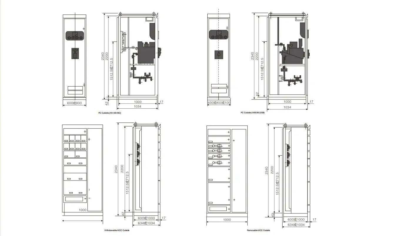 low voltage withdrawable switchgear