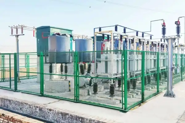 HV reactive power compensation device