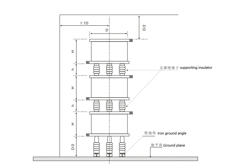 air core current limiting reactors